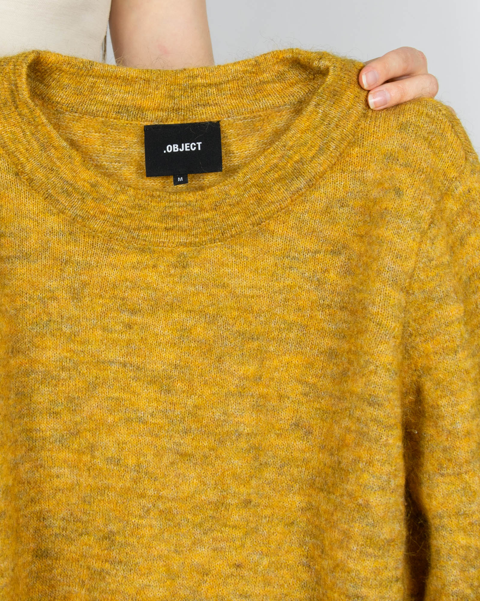 Wełniany (moher + wełna merino) sweter Object - M