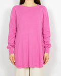 Różowy kaszmirowy sweter Esisto Cashmere