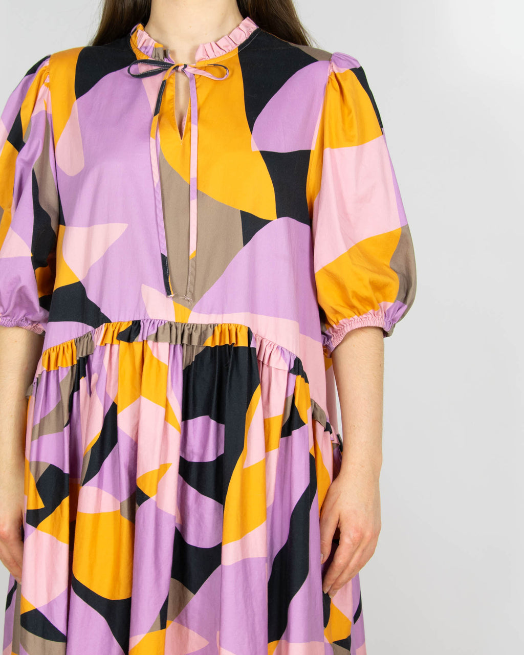 Bawełniana (organic) sukienka Selected Femme - XL