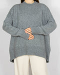 Szary wełniany (merino) sweter Day Birger and Mikkelsen