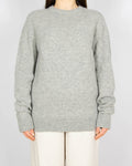 Szary wełniany (wełna jagnięca) sweter H&M - M