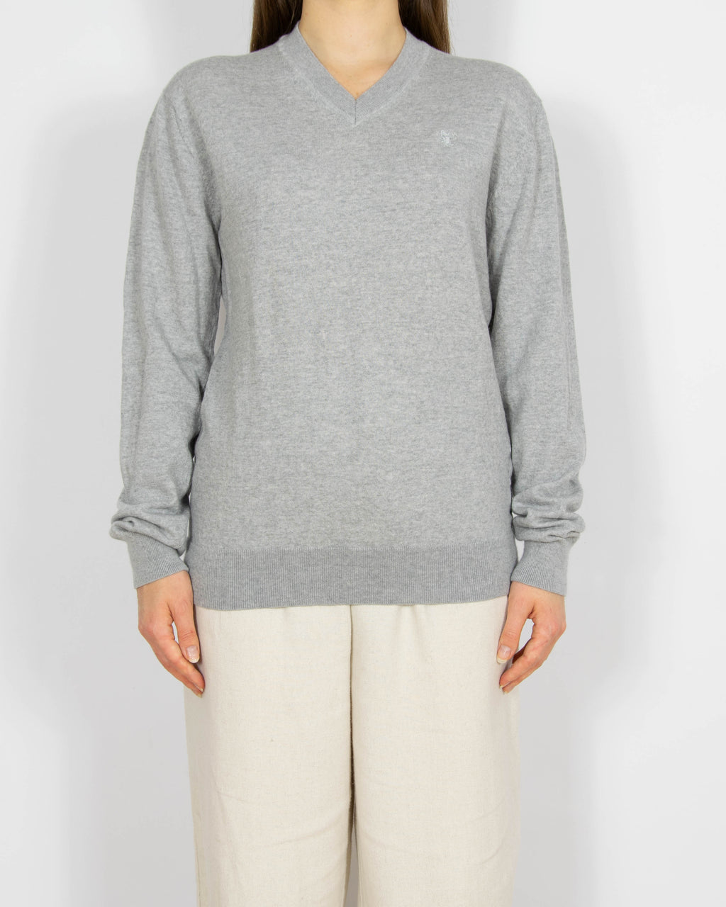Jasnoszary wełniany (merino extra fine) Tiger Of Sweden - L
