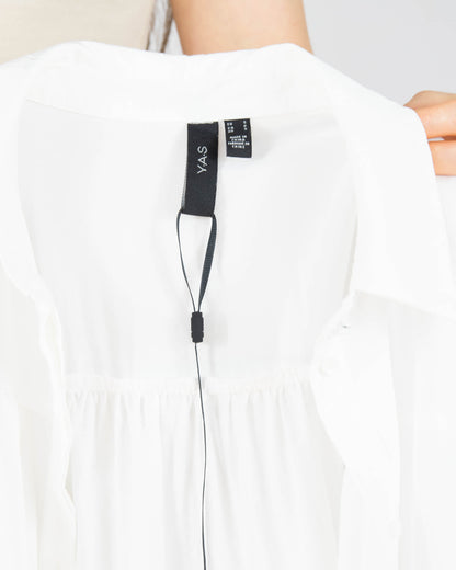 Nowa biała wiskozowa koszula YAS - S
