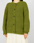Zielony (wełna + alpaka) kardigan Selected Femme