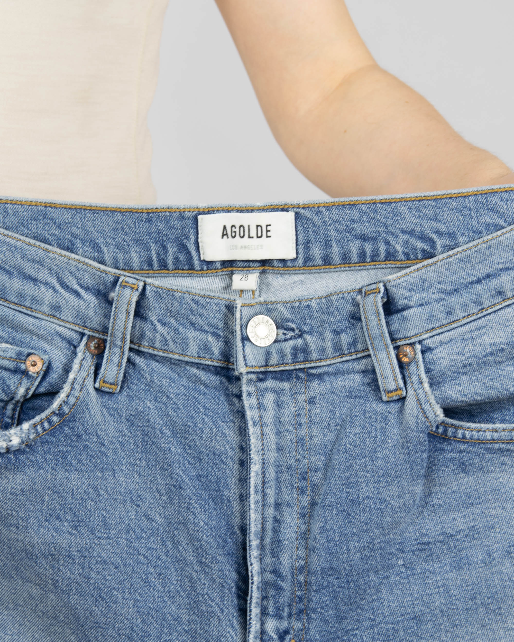 AGOLDE (bawełna organiczna + rayon) - 28/M