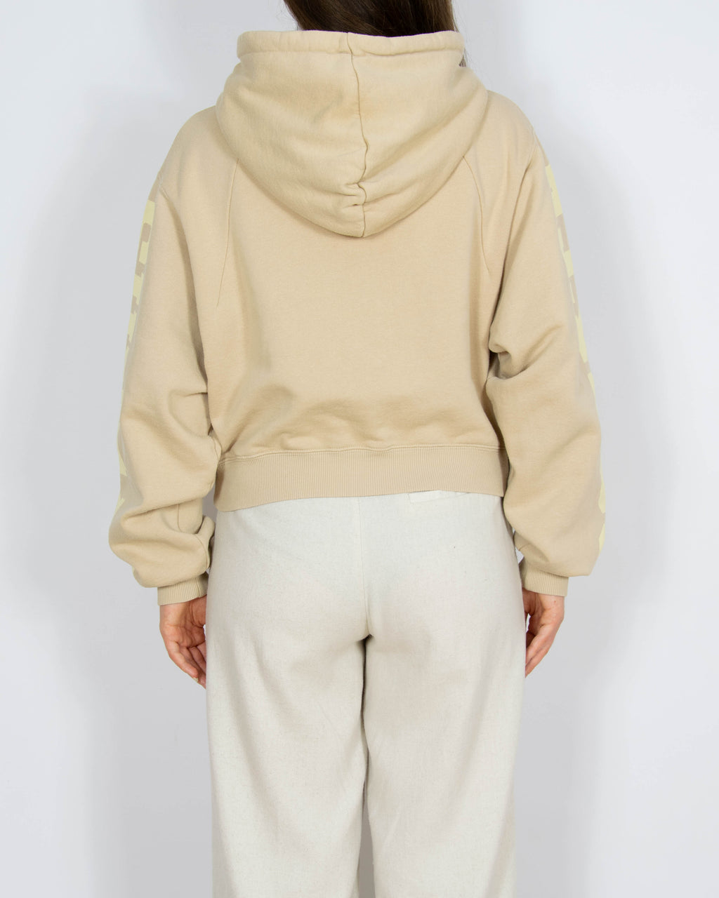 Beżowa bawełniana (organic) bluza ROTATE Birger Christensen - M