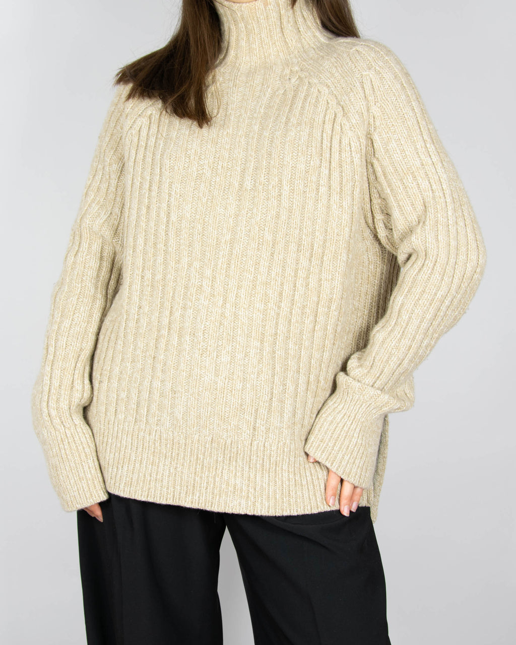 Ralph Lauren (wełna + kaszmir) - L