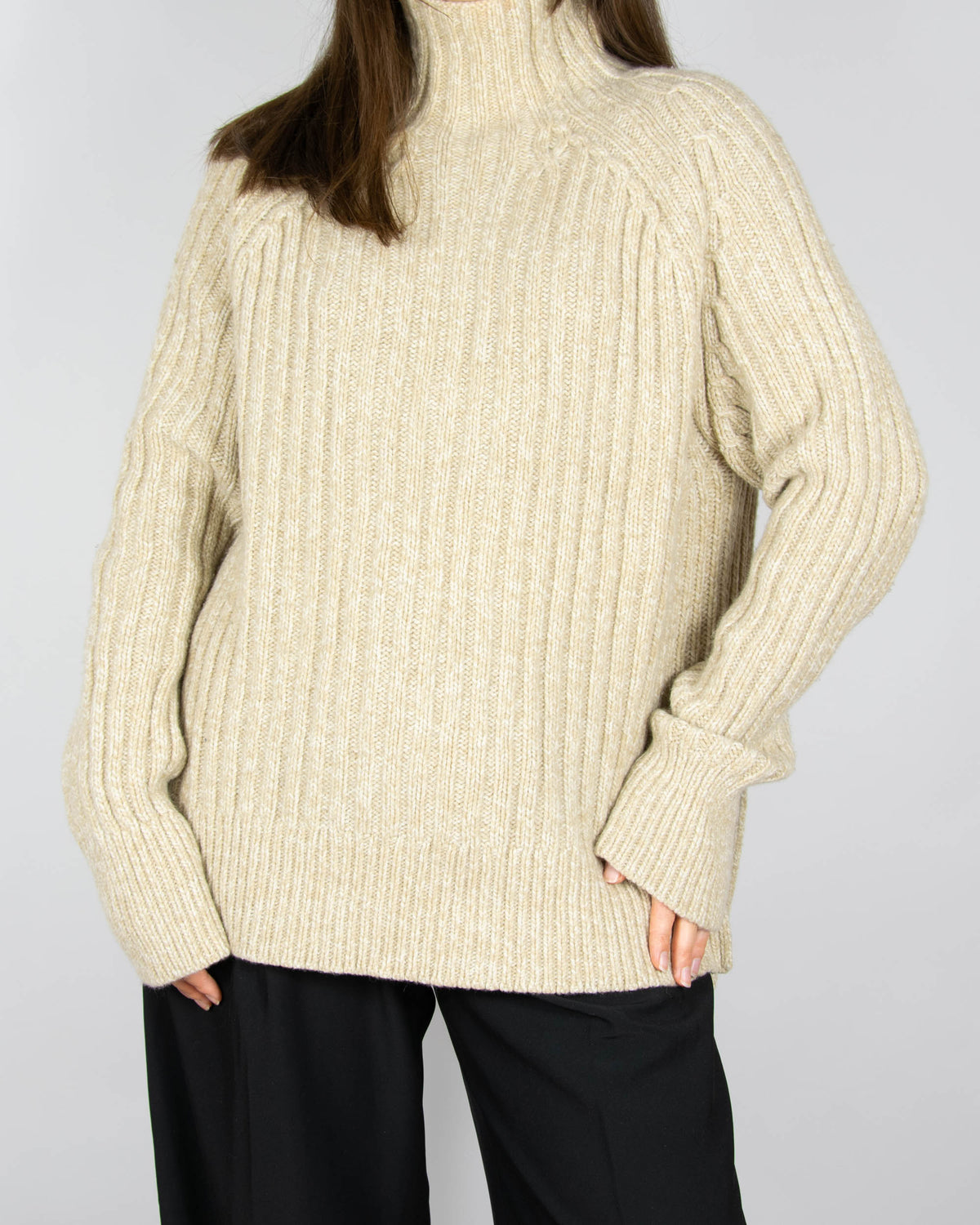 Ralph Lauren (wełna + kaszmir) - L