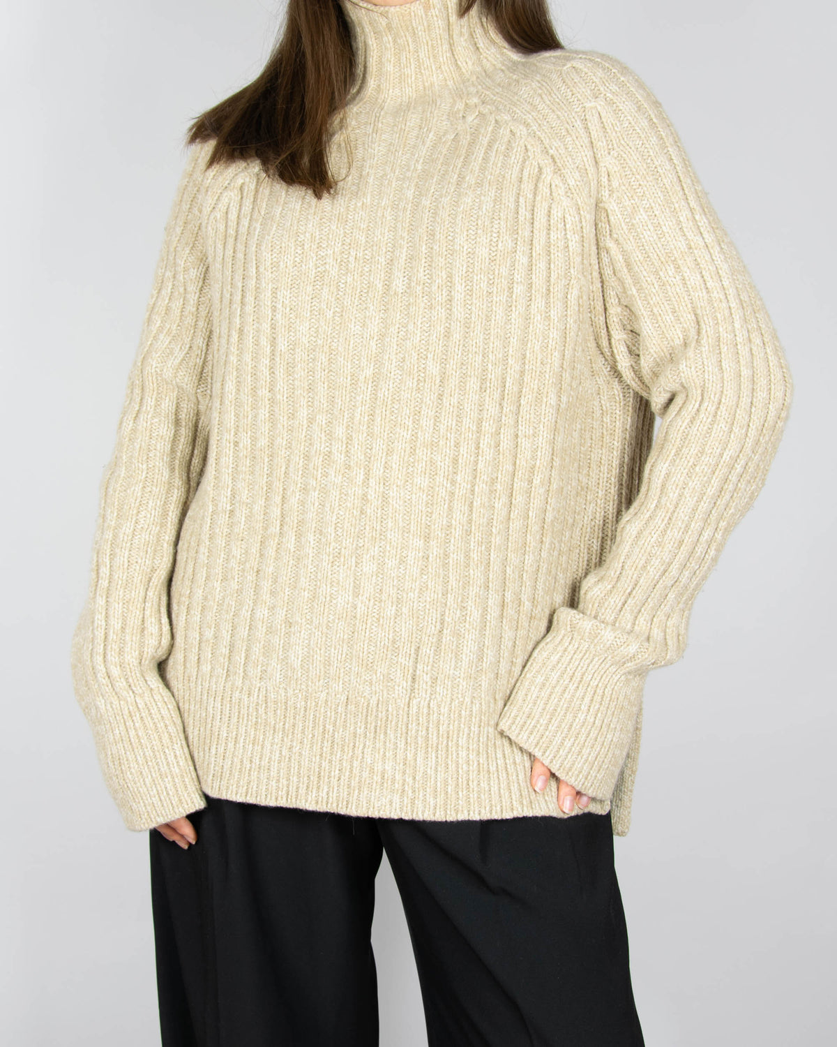 Ralph Lauren (wełna + kaszmir) - L