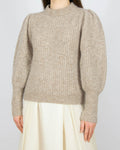 Beżowy (wełna + alpaka) sweter NOTES DU NORD