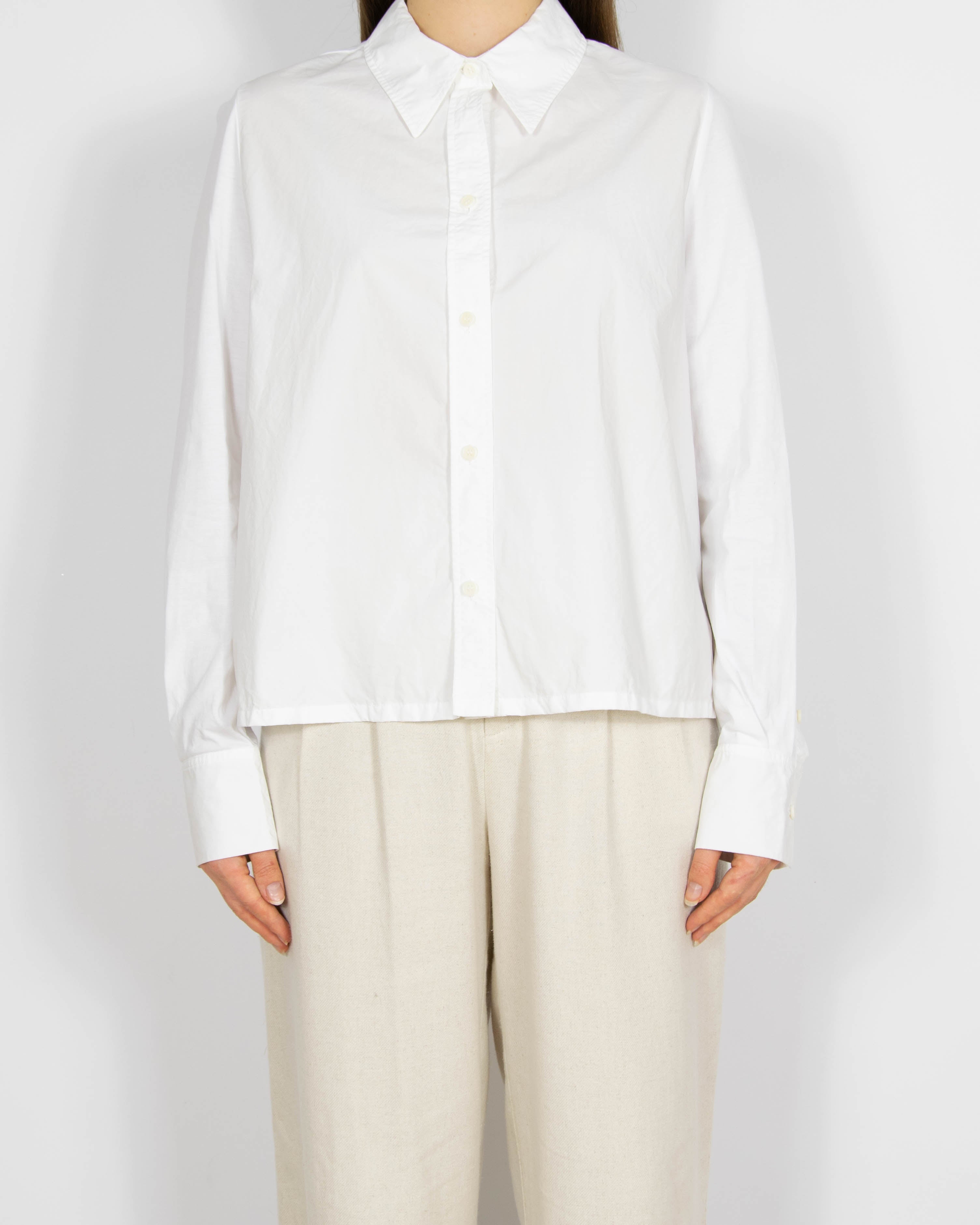 Biała bawełniana koszula COS