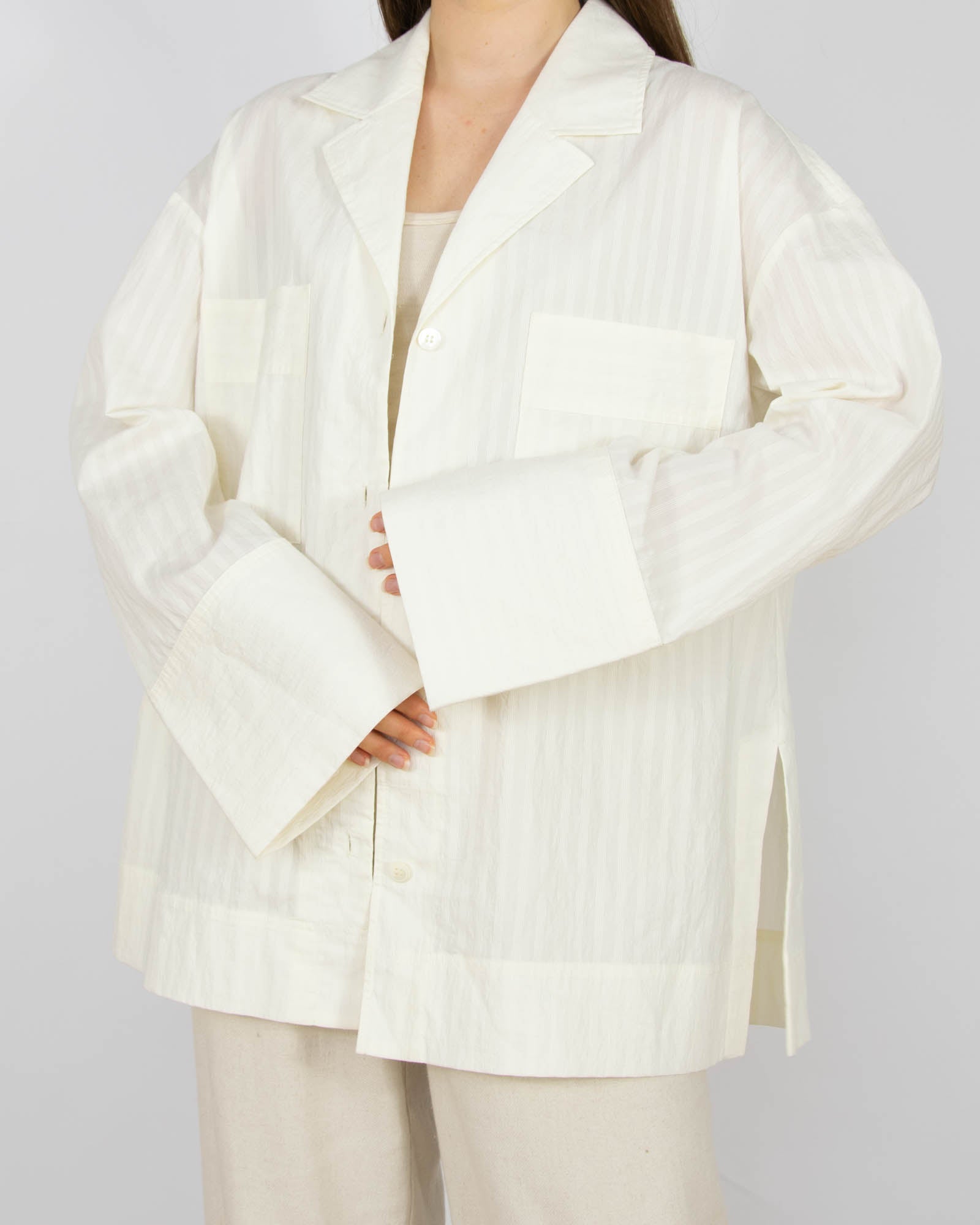 Biała bawełniana (organic) koszula DAGMAR (House of Dagmar)