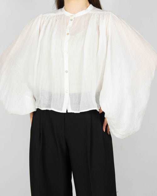 Biała (ramia) koszula marki H&amp;M Premium.&nbsp;