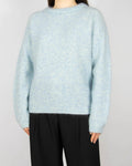 Błękitny (wełna + moher) sweter marki premium Acne Studios