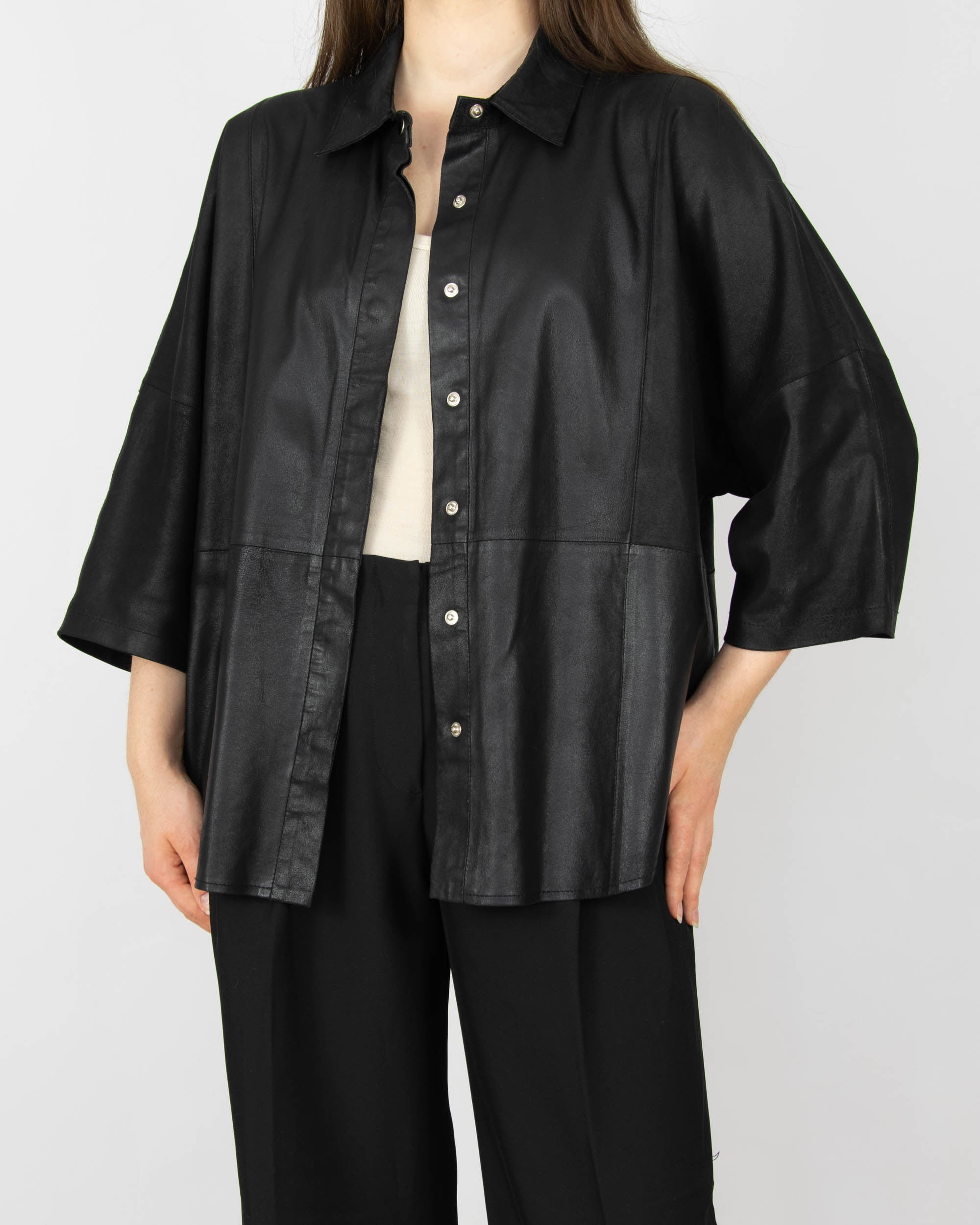 DEPECHE (skóra kozia - napalon) - L