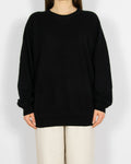 Czarny kaszmirowy sweter Kirkland - M/L