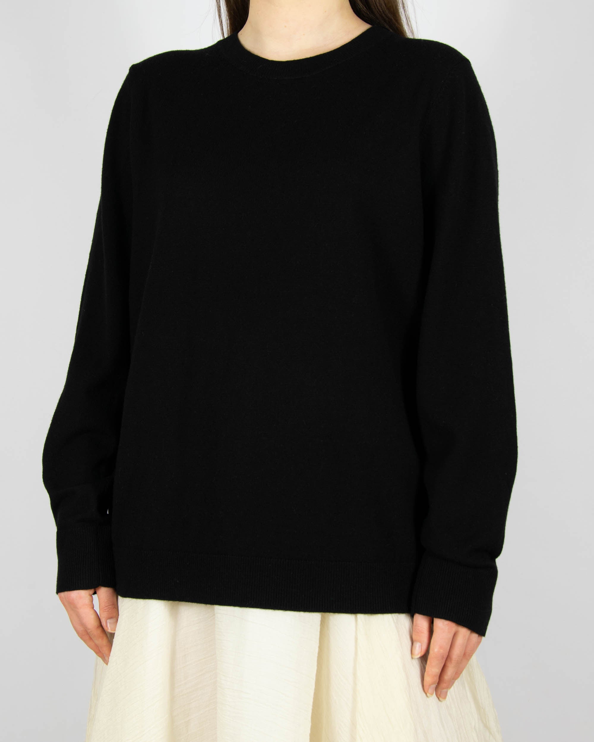 Czarny (merino) sweter skandynawskiej marki Days Like This.