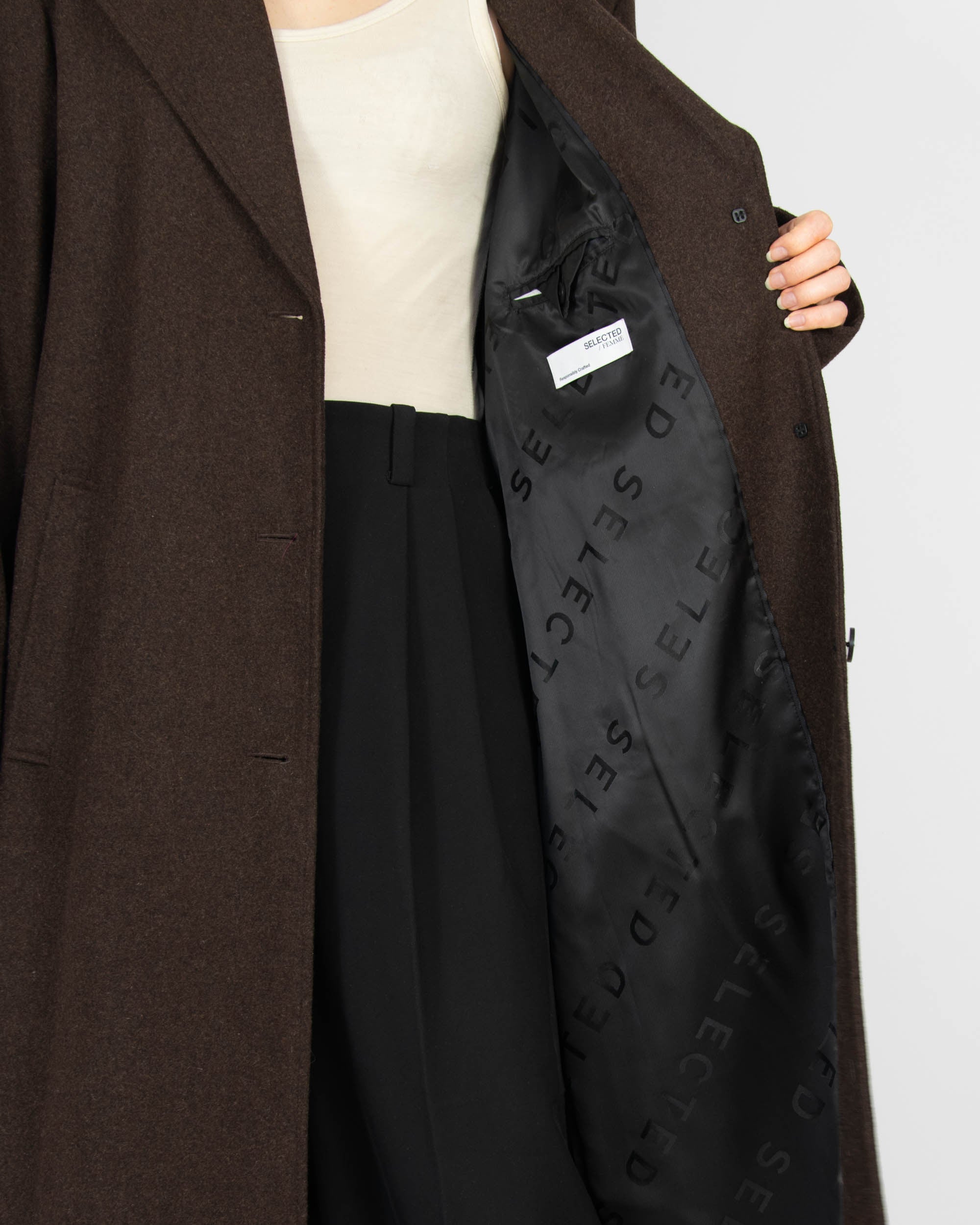 SELECTED FEMME (wełna) - XXL lub oversize