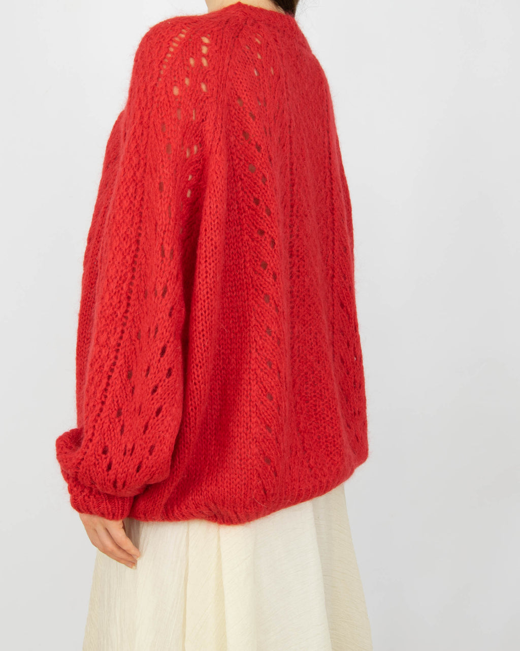 Czerwony sweter RAH Oslo - XL