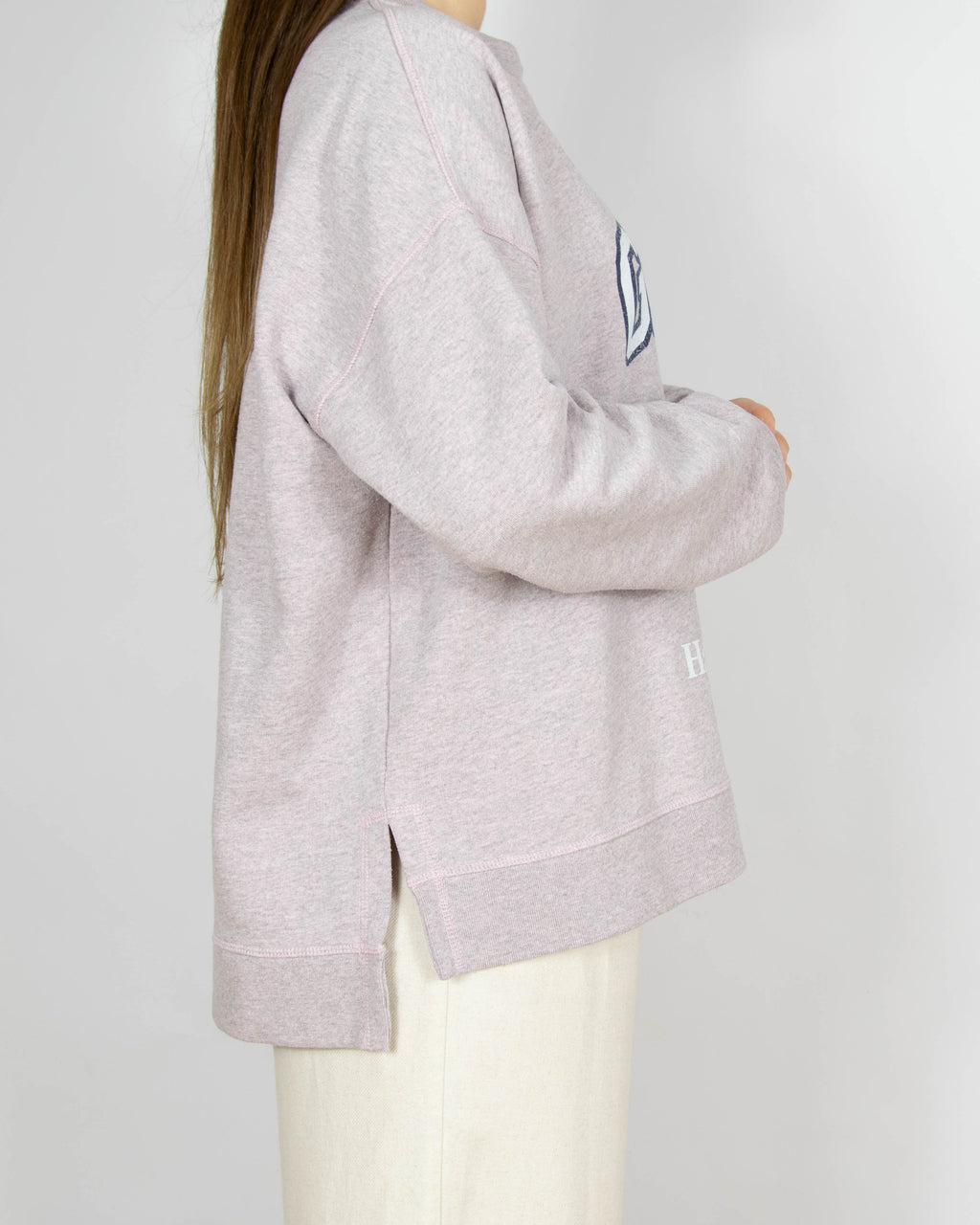 Fioletowo szara bluza GANNI - L/XL