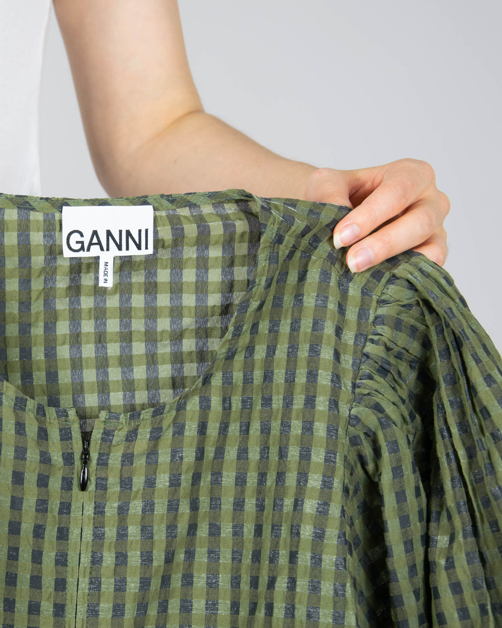 GANNI (bawełna + poliester) - L