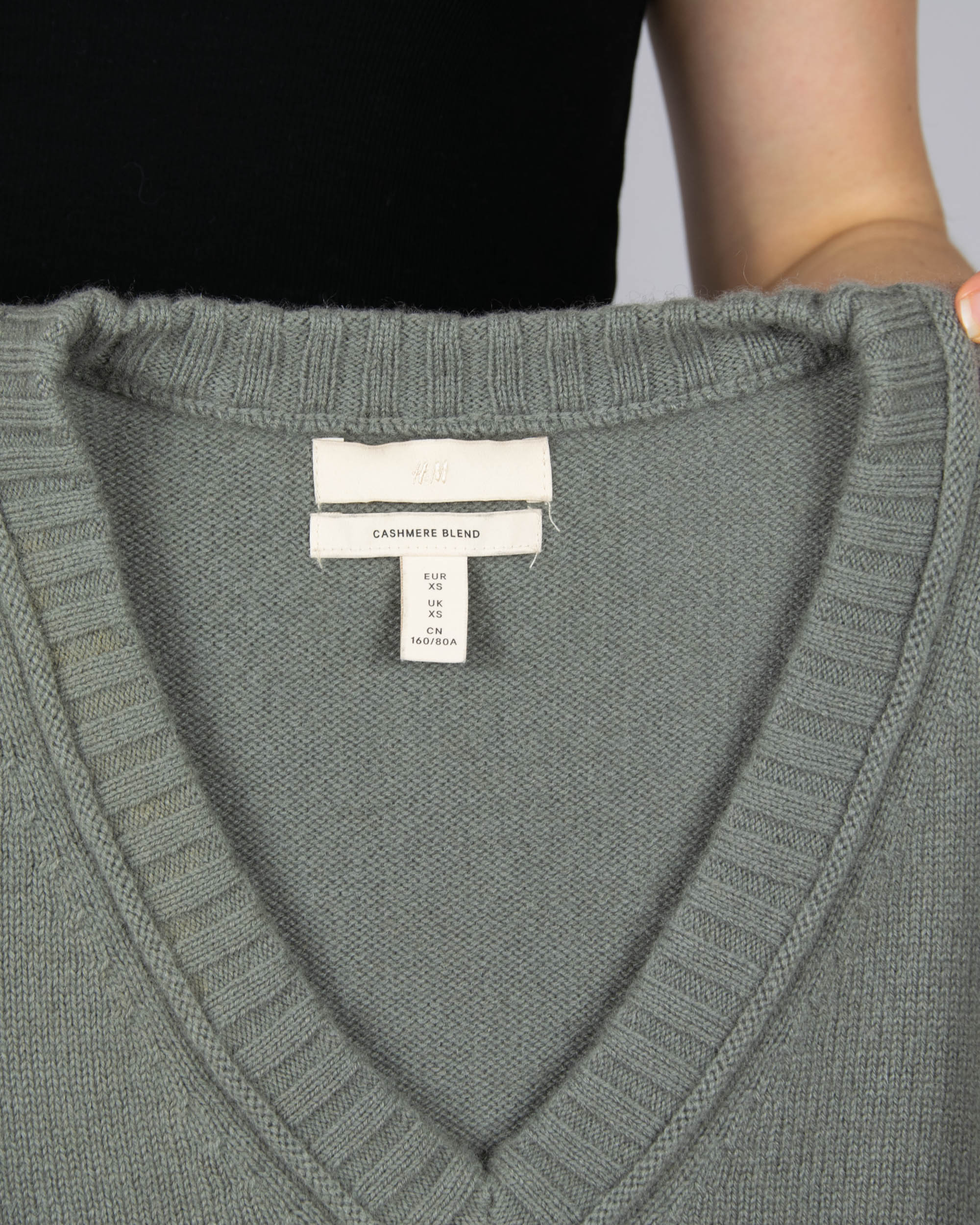 H&M Premium (50/50 - kaszmir/wełna) - S