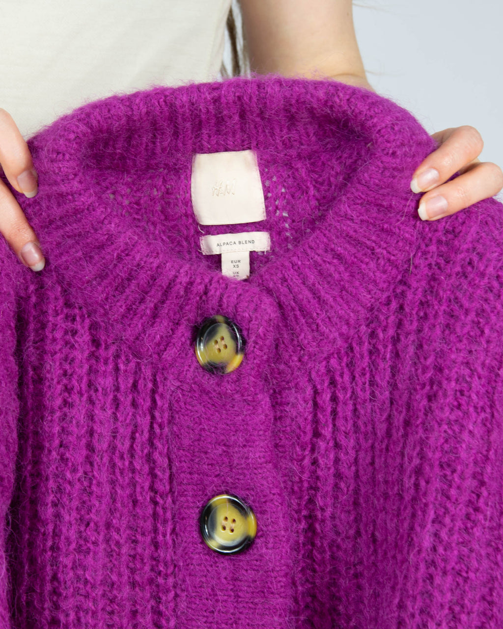 H&M Premium (100% - wełna/alpaka) - XS/S