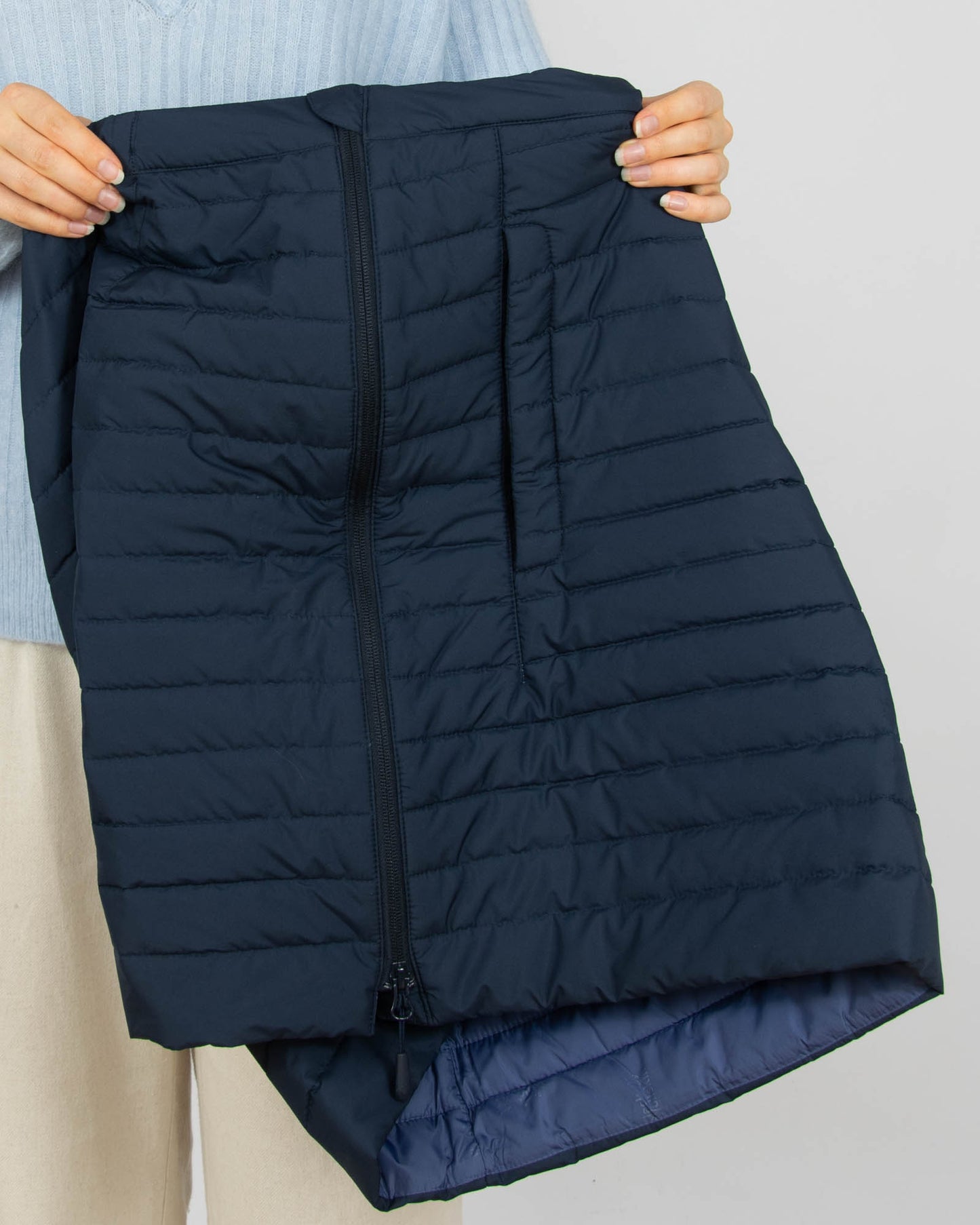 Granatowa spódnica zimowa (Iceguard) Jack Wolfskin - XL