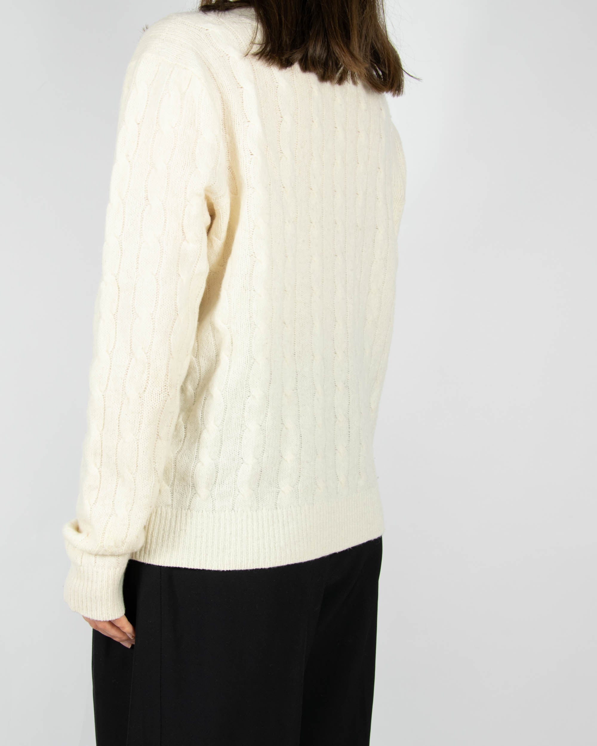 Ralph Lauren (merino + kaszmir) - XL