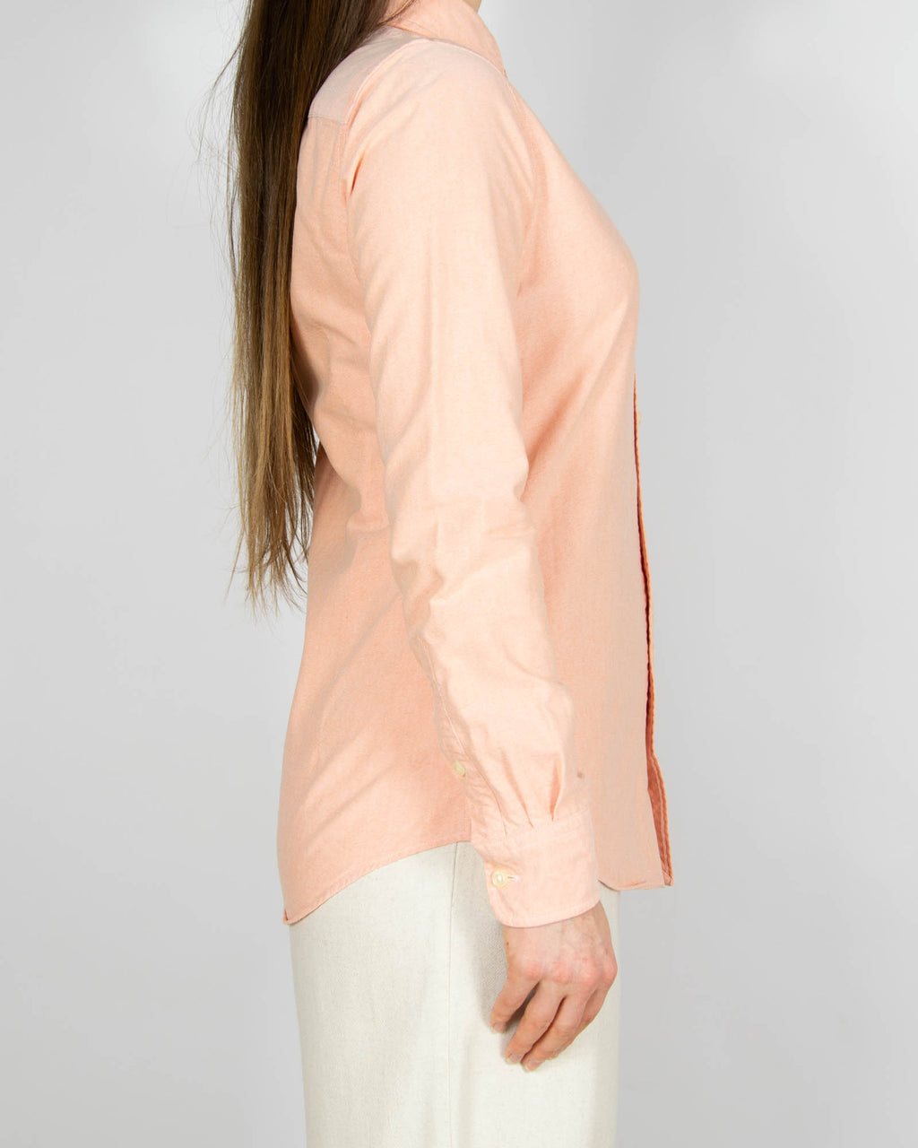 Łososiowa bawełniana koszula Ralph Lauren - XS