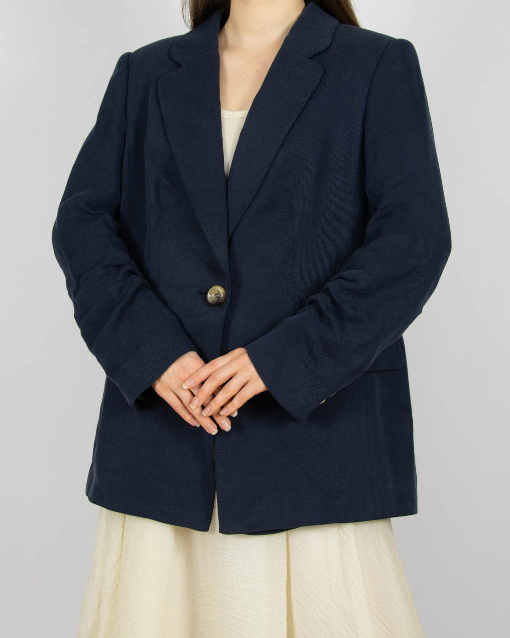 Granatowa marynarka LUISA CERANO - M/L