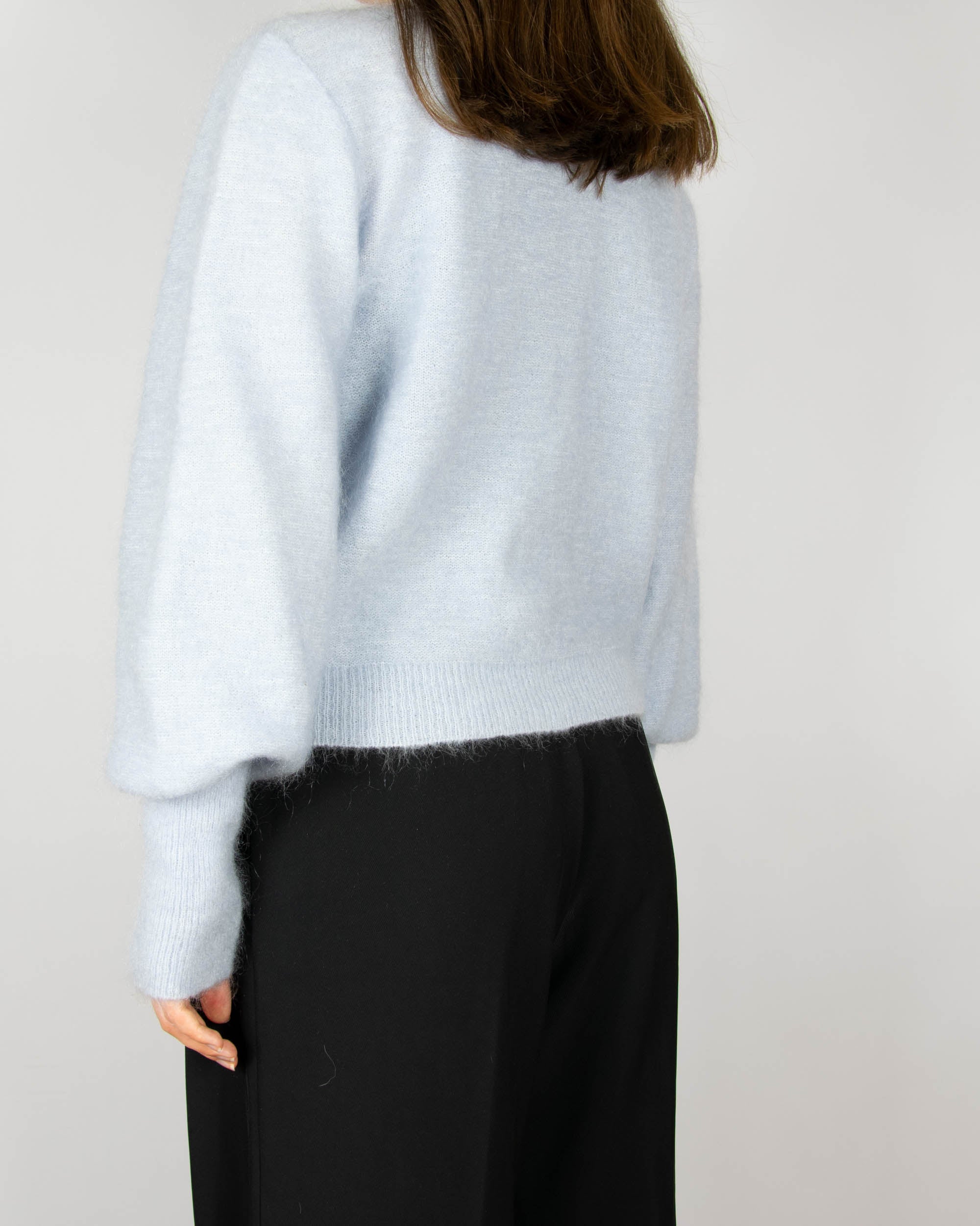 CATHRINE HAMMEL (kid moher + wełna) - L