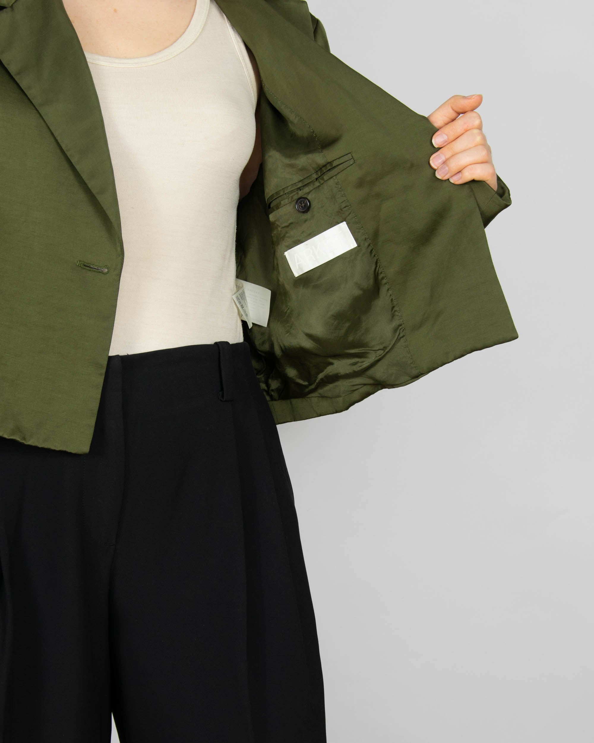 ARKET (wiskoza + len) - L/XL