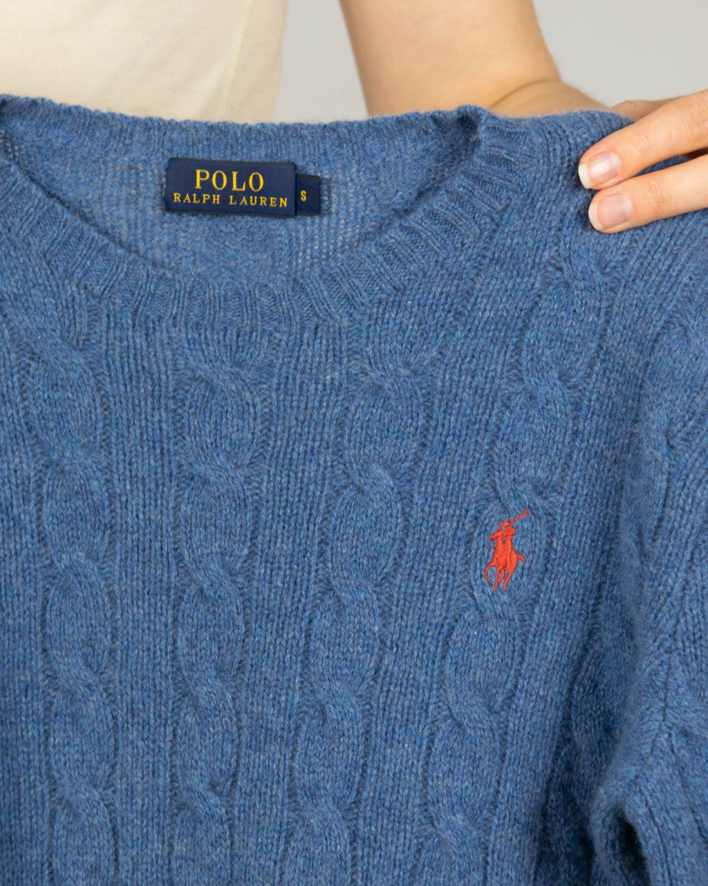 Ralph Lauren (merino + kaszmir) - S