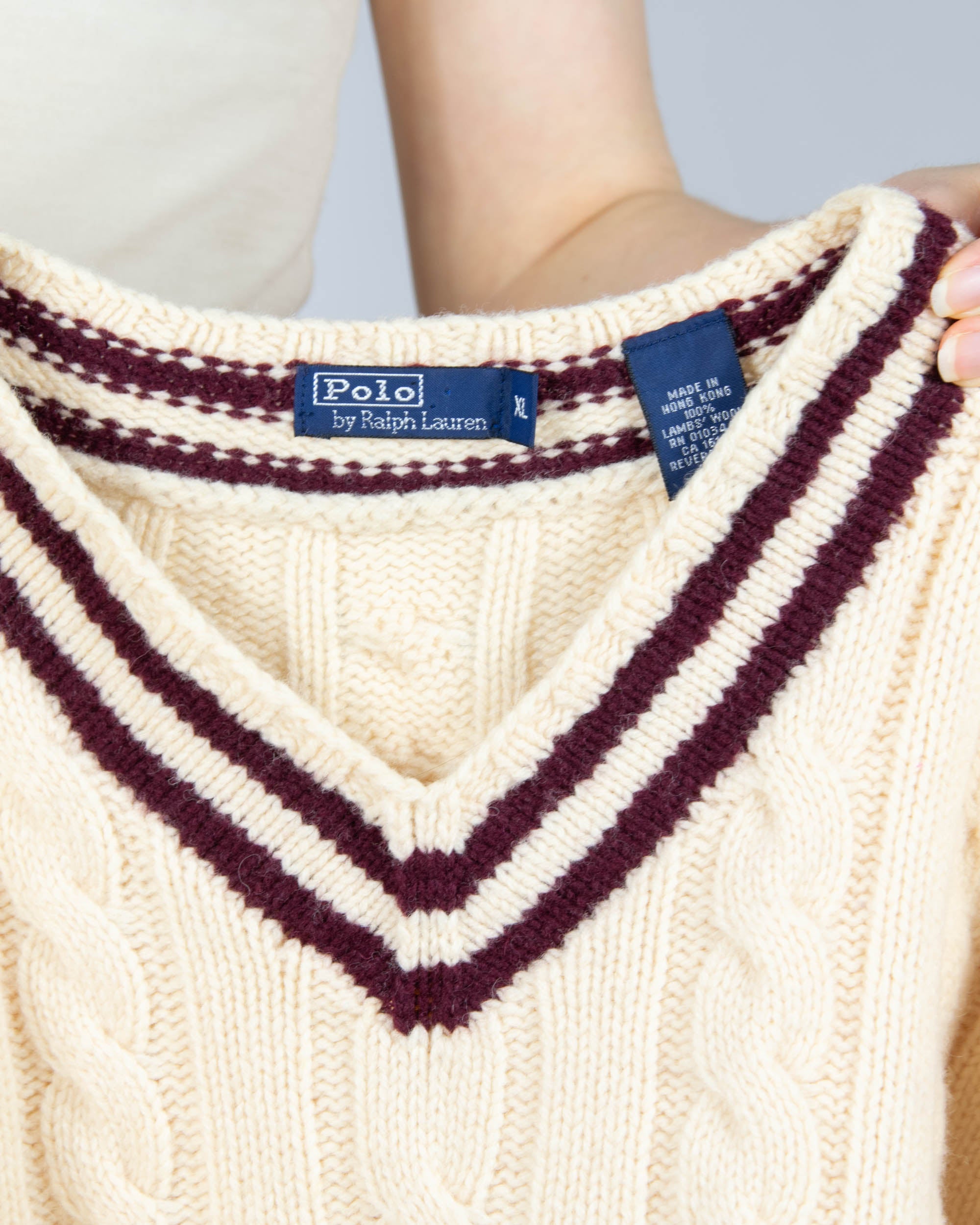 Ralph Lauren (wełna jagnięca) - M/L