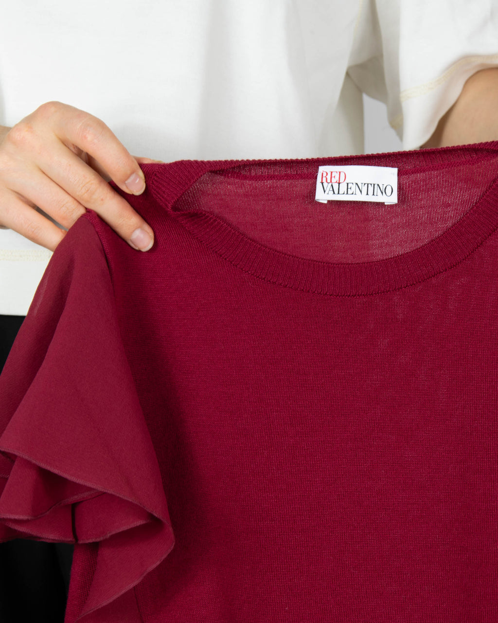 RED VALENTINO (wełna + jedwab) - M