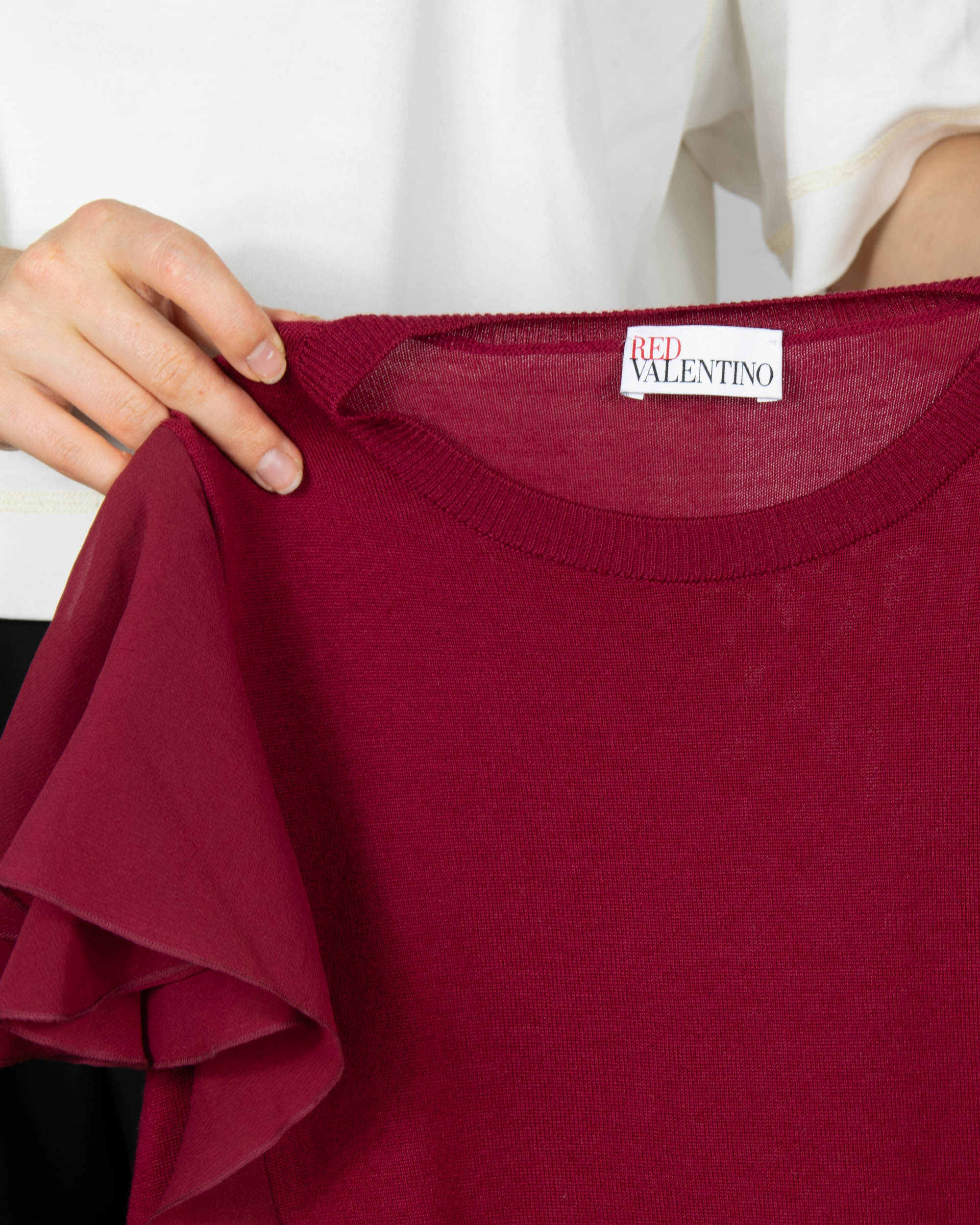 RED VALENTINO (wełna + jedwab) - M