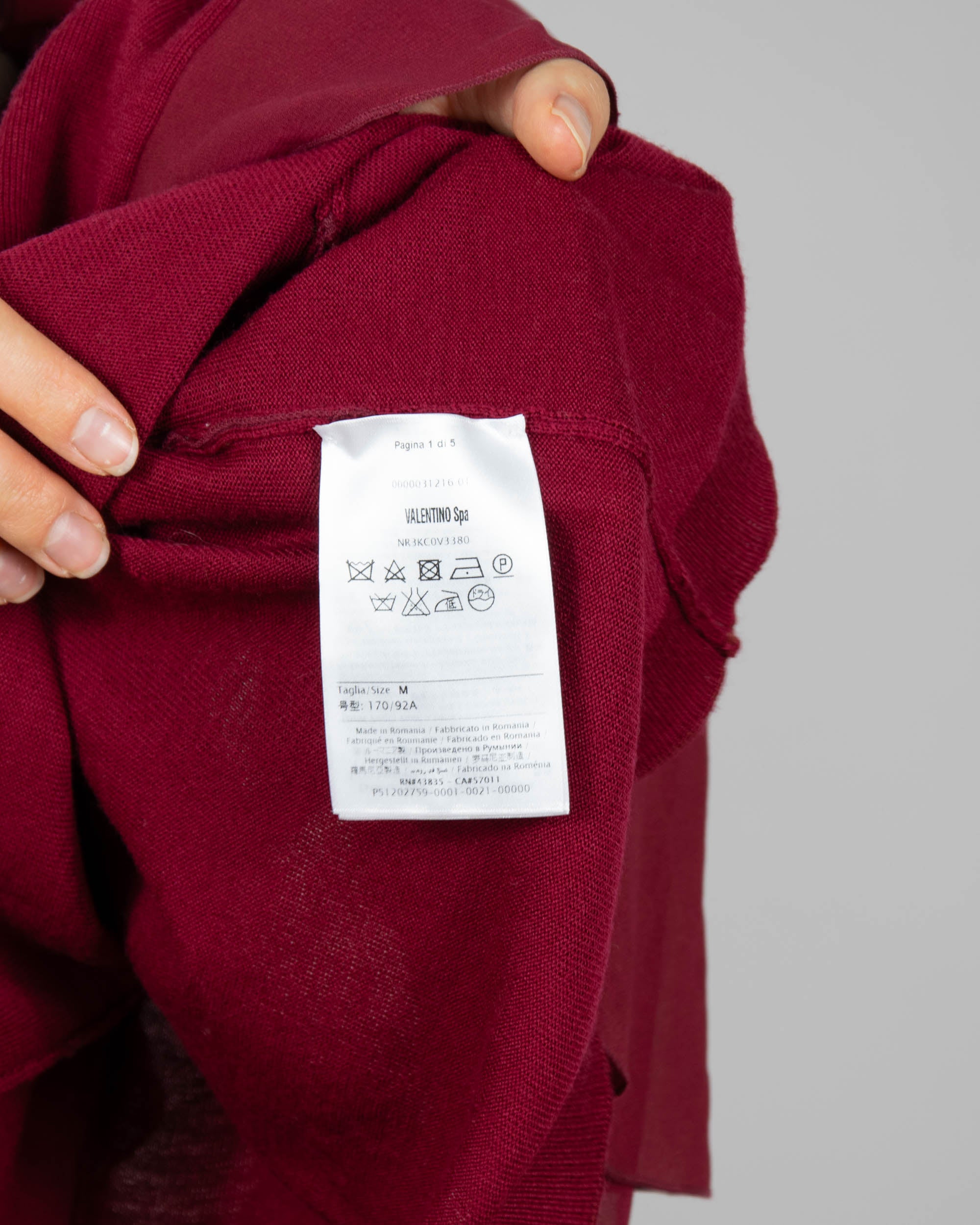 RED VALENTINO (wełna + jedwab) - M