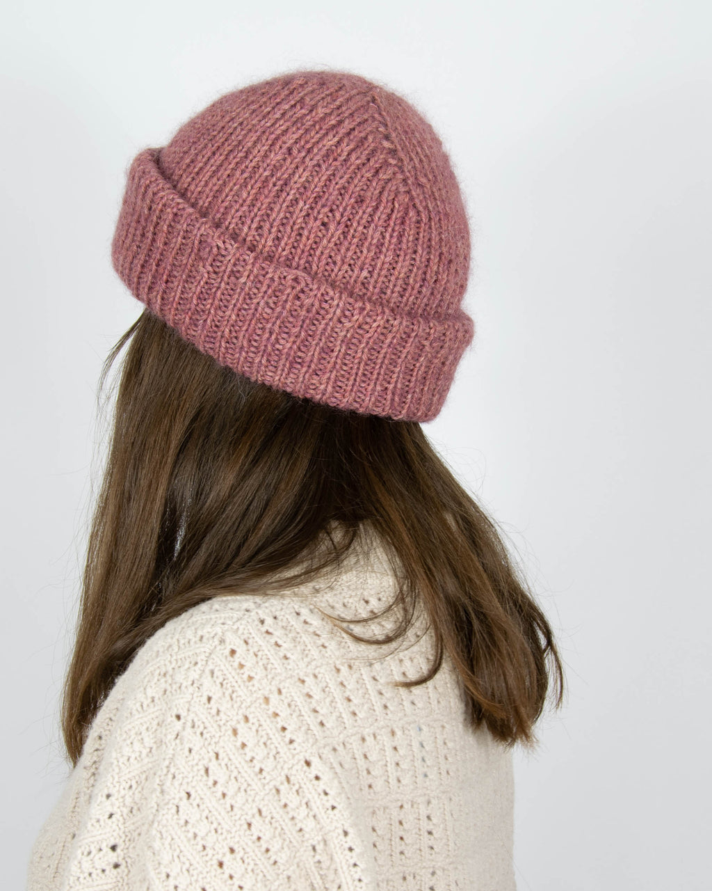 HANDMADE (moher + wełna)