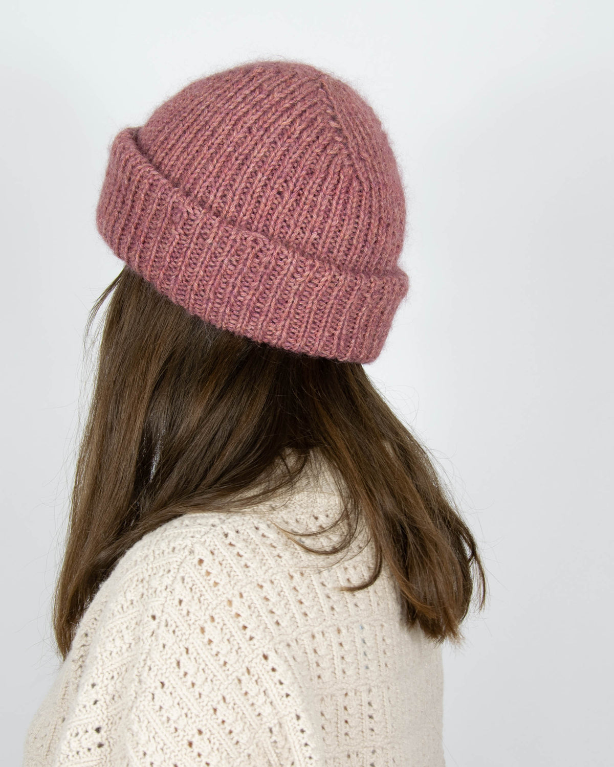 HANDMADE (moher + wełna)