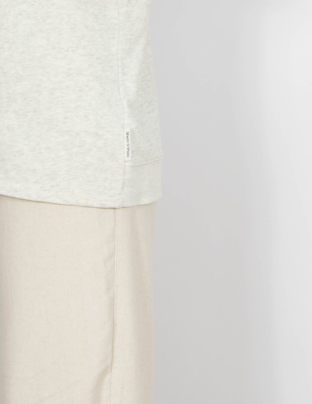 Szara bawełniana (organic) bluza damska Marc O'Polo - L