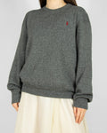 Szara bawełniana bluza Ralph Lauren - M