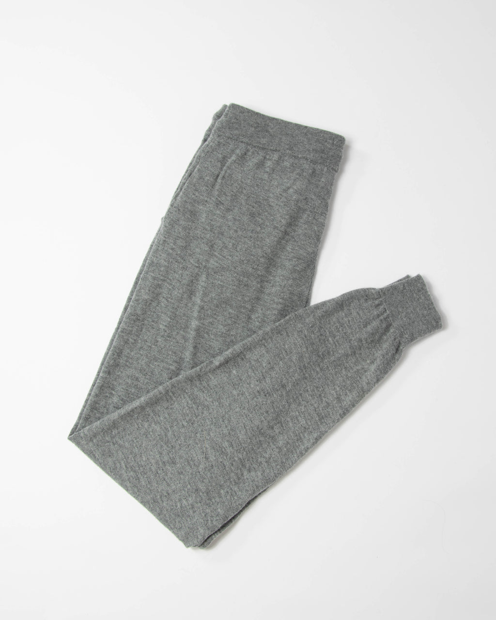 Szare wełniane (merino superfine) spodnie dresowe Cubus