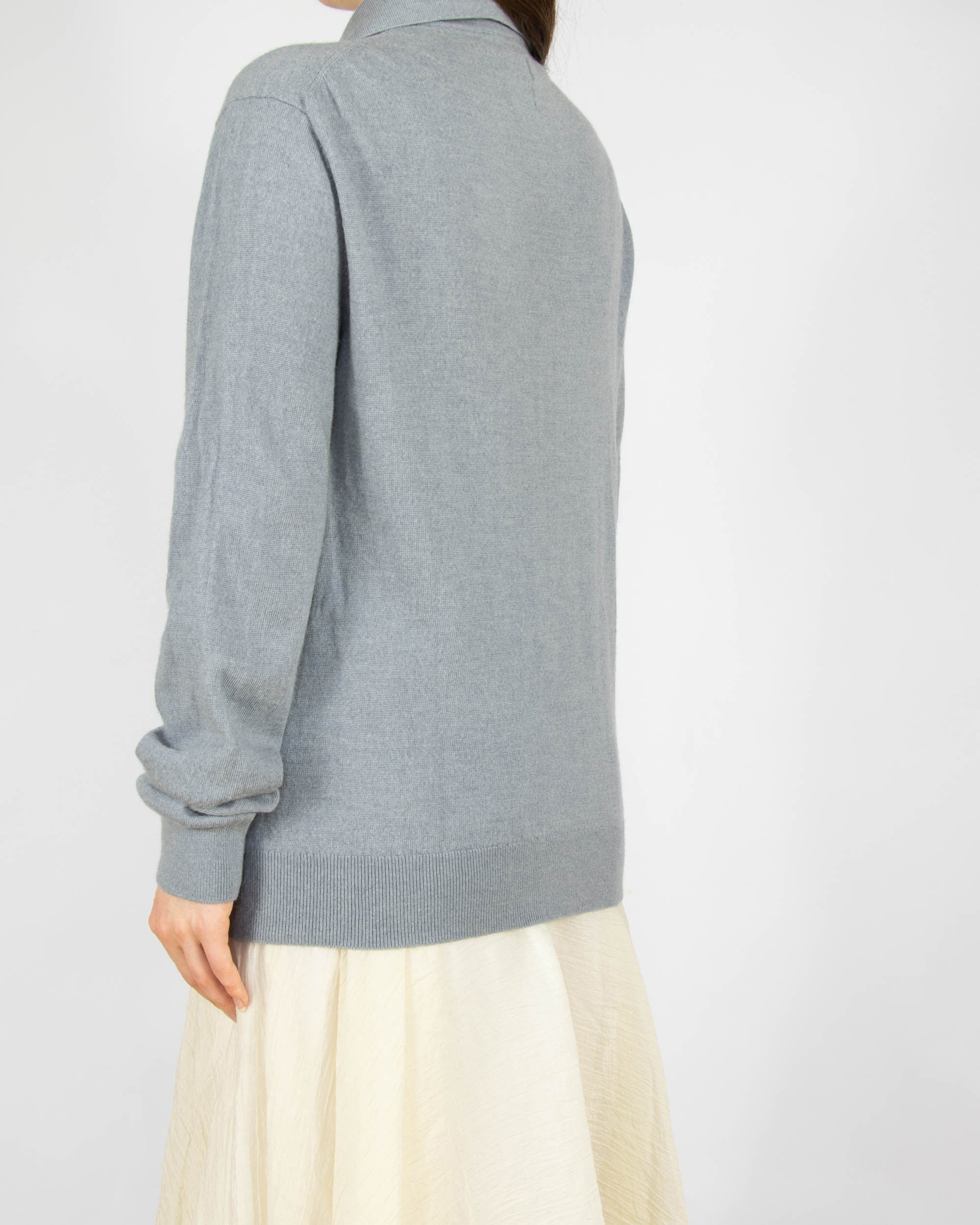 Szary (superior merino) sweter These Glory Days - M